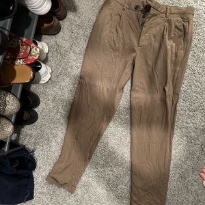 All saints cropped trousers